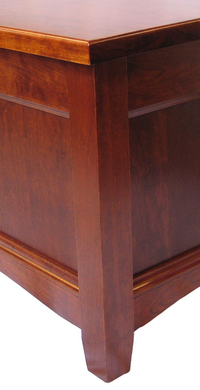 Garnet Hill Enclosed Coffee Table - Ohio Hardword ...