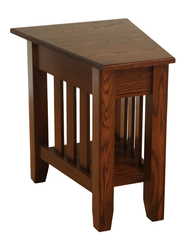 Mission Wedge End Table