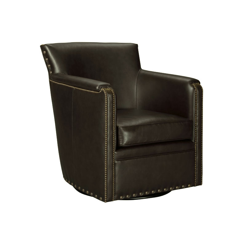Leathercraft 2898-SW Lodge Swivel Chair