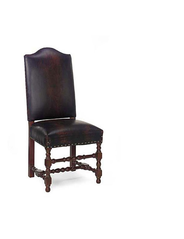 Leathercraft 409-10 Vaughn Armless Dining Chair 