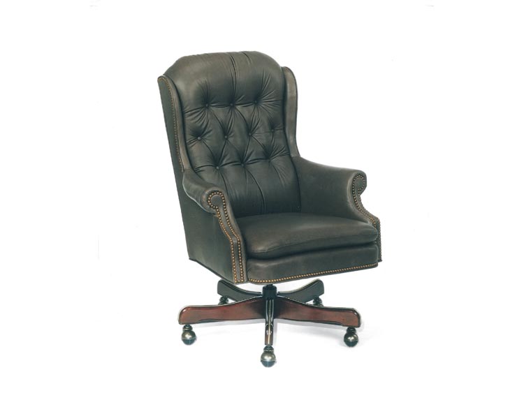 Leathercraft 633-18 High Back Tilt Swivel Chair