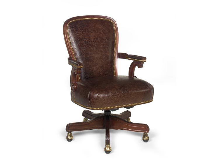 Leathercraft 693-27 Wiggins Executive Swivel Chair