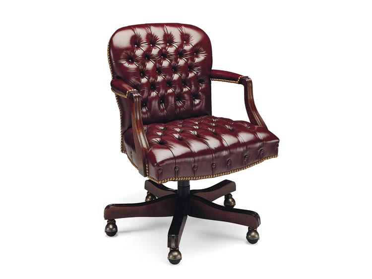 Leathercraft 742-38 Charleston Tilt Swivel Chair