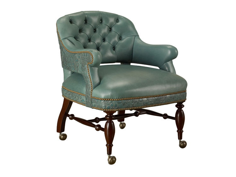 Leathercraft 279-18C Ramsey Game Chair With Casters Leathercraft 279-18C Ramsey Game Chair With Casters