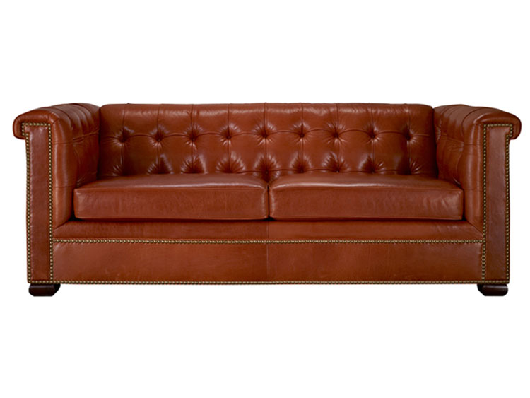 Leathercraft 1280-18 Claridge Tufted Sofa