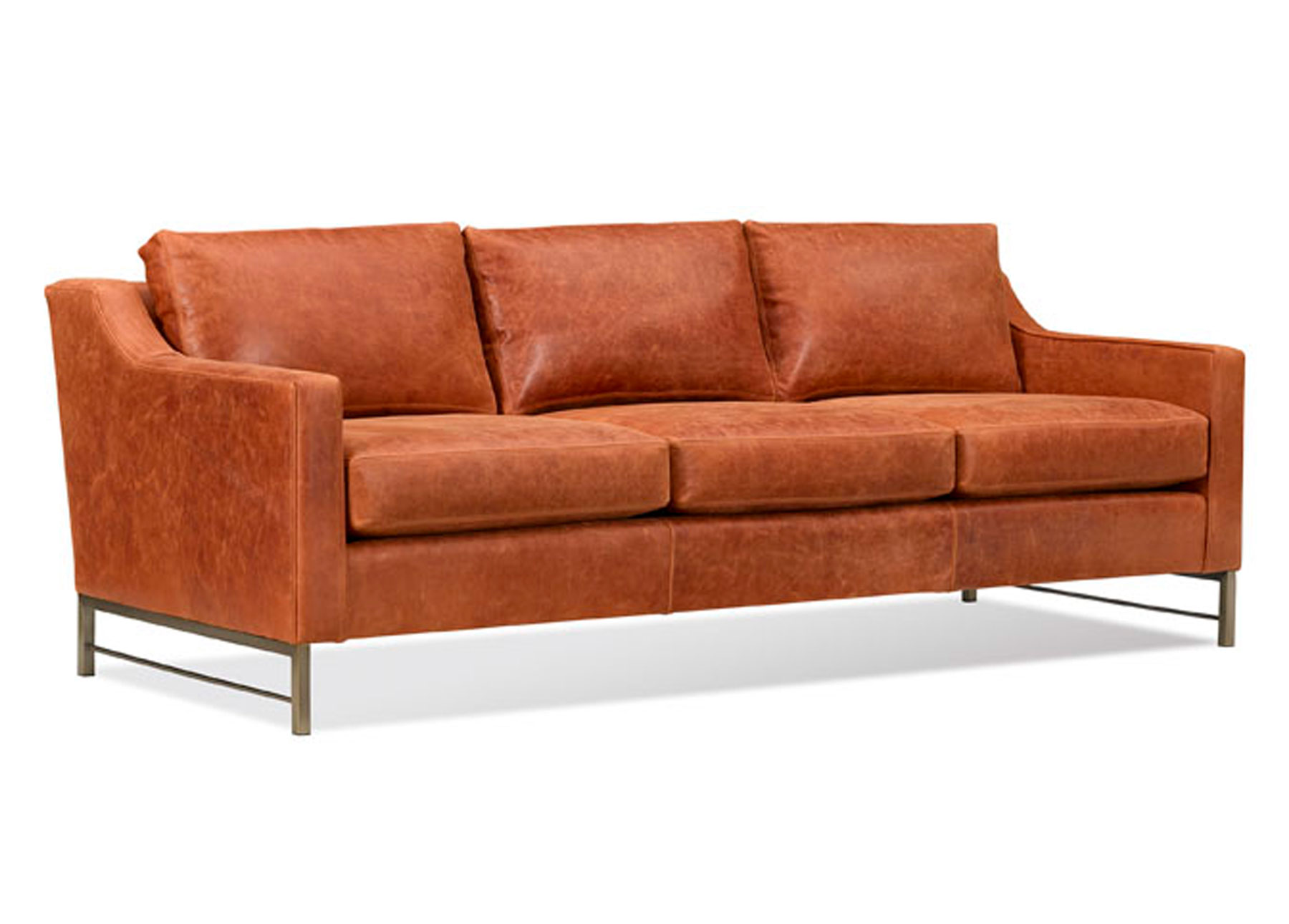Leathercraft 1690-ML Tivoli Sofa with Metal Leg