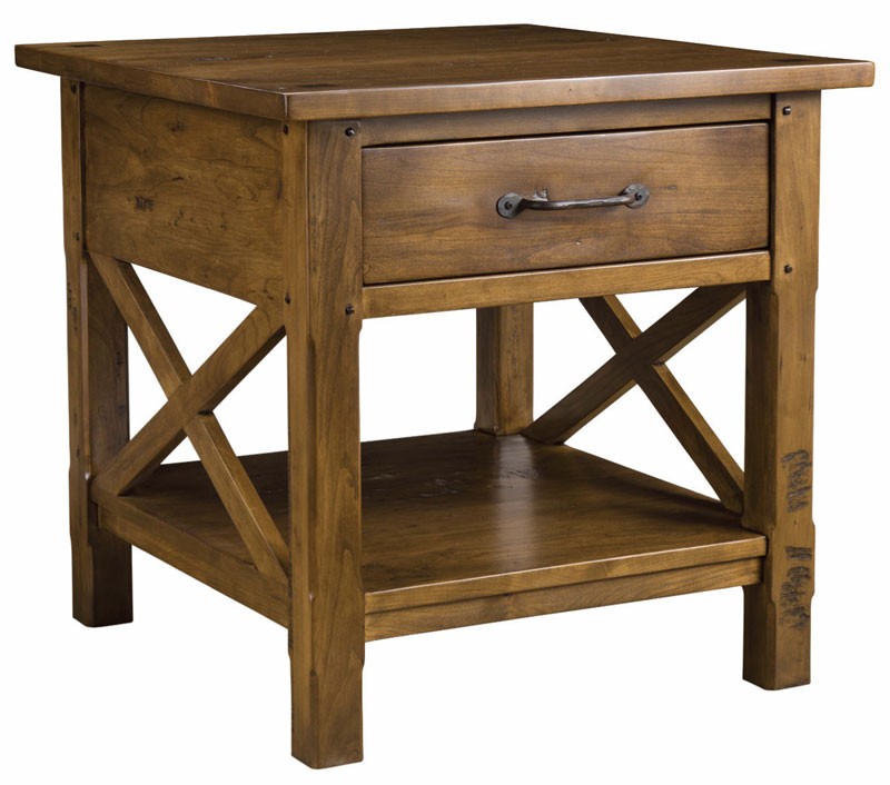 Mackenzie Dow Classic Elements End Table with Drawer