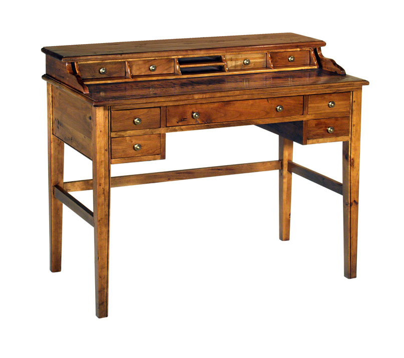 Mackenzie Dow Campaign Desk Without Flip Top Ohio Hardwood Furniture Mackenzie Dow Campaign Desk Without Flip Top 1 7011 Shown With Hardware