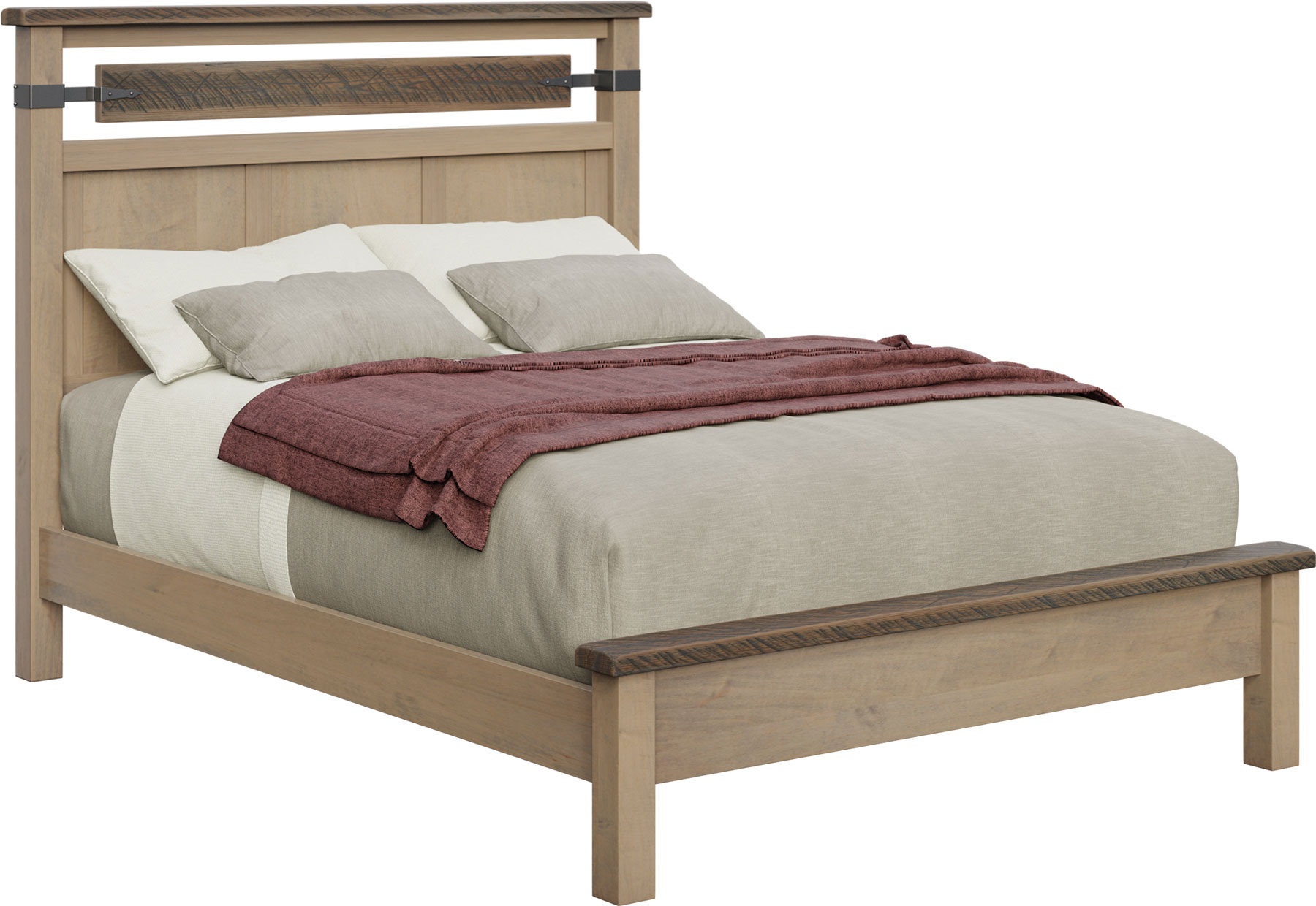 Settlers Panel Bed