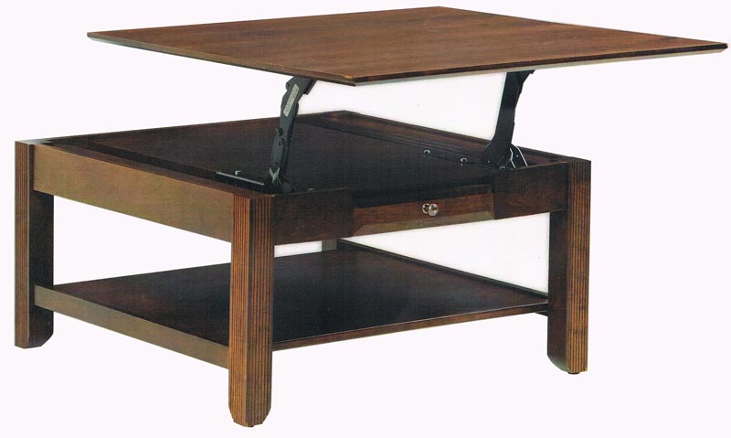Arlington Occasional Coffee Table with Lift Top