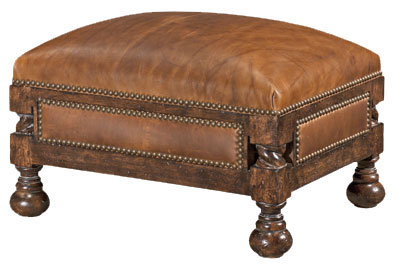Our House 841 All Hallows Library Ottoman