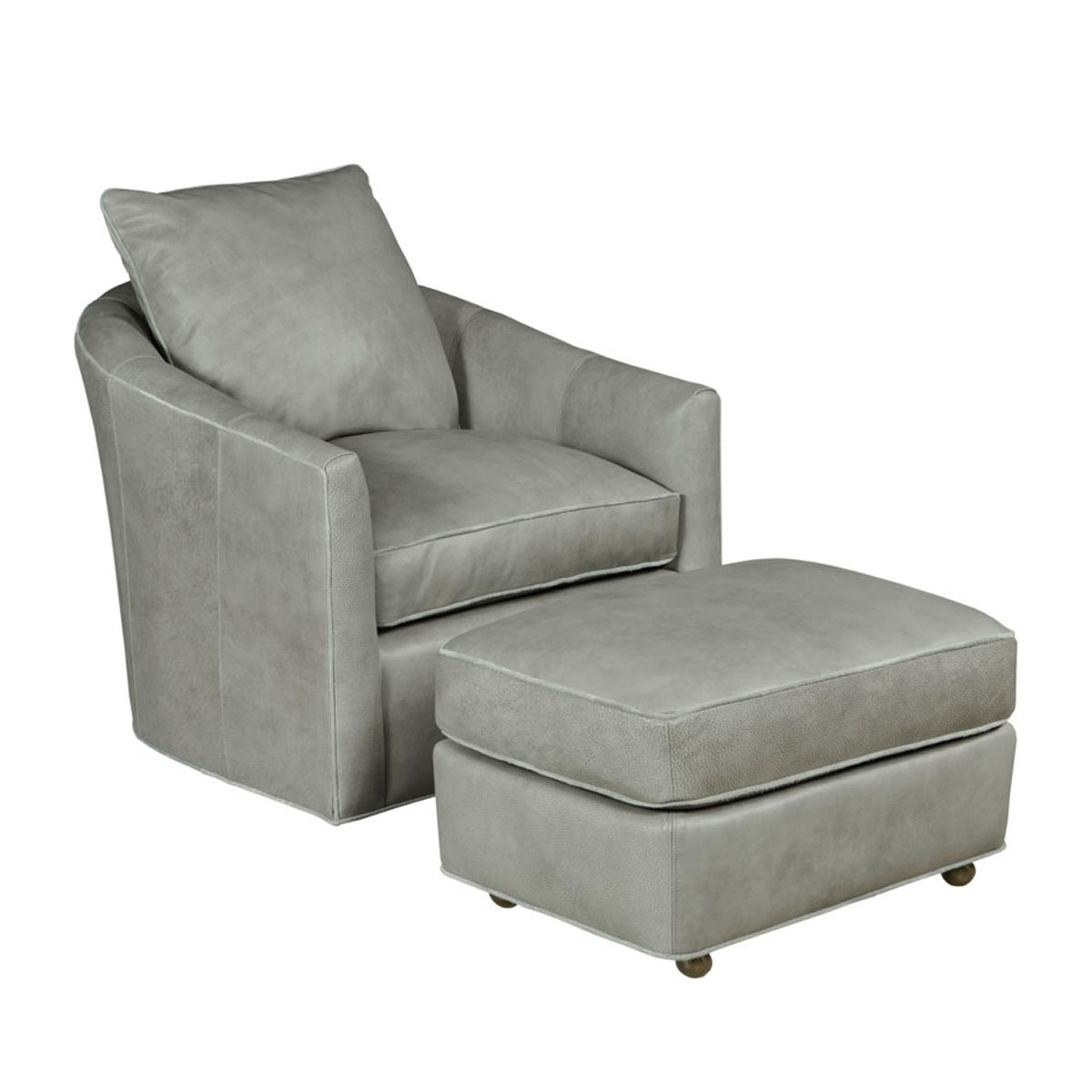 Our House 302-S Bayswater Swivel Chair  and 302C-O Bayswater Caster Ottoman