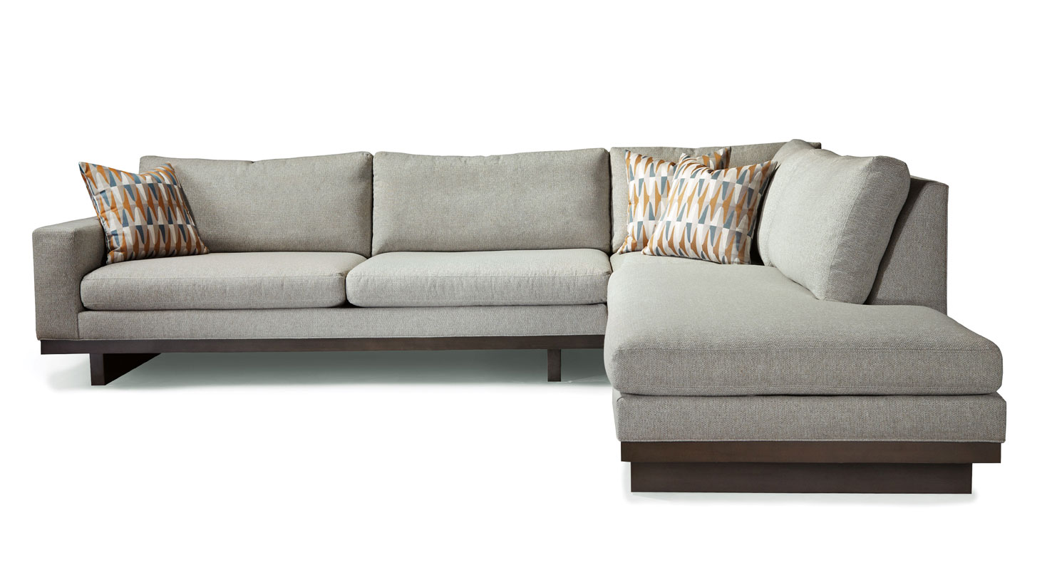 Thayer Coggin 1256 LA Collection Series Chaise Sectional