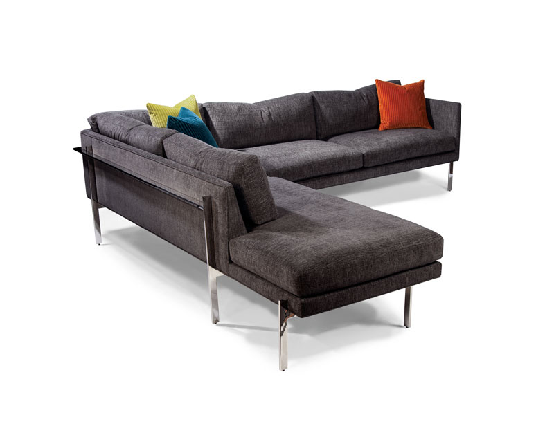 Thayer Coggin 1314 Series Drop In Sectional in Stainless Steel