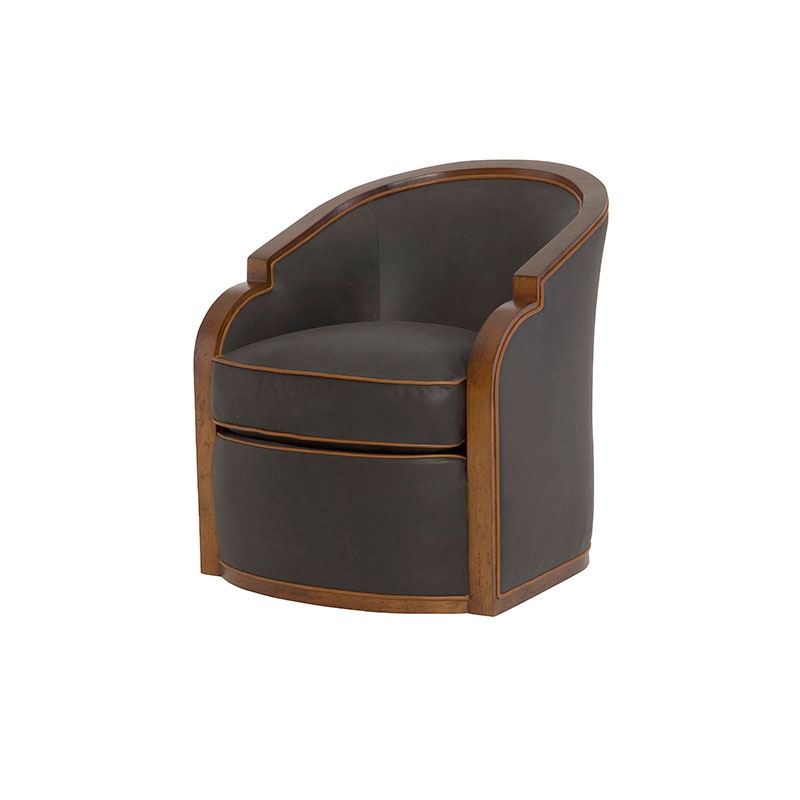 Wesley Hall PL608 Gracious Swivel Chair