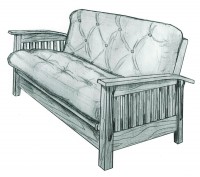 Full Size Futon Frame