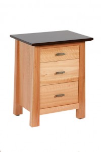 Olbrich Gardens 3 Drawer Nightstand