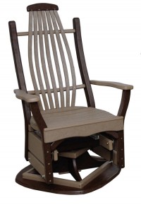 Poly Single Swivel Glider