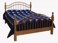 Laurel Victorian Bed