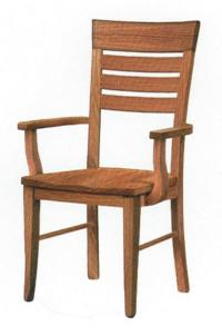 Metro Ladder Back Arm Chair