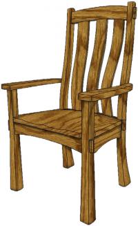 Monarch Arm Chair