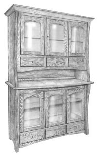 Williamson 3 Door Hutch