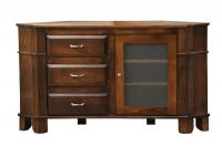 Arlington 3 Drawer Corner TV Stand