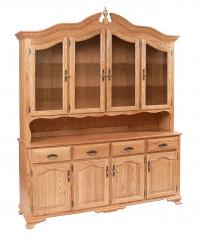 Bavarian 4 Door China Hutch