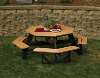 Octagon Poly Picnic Table
