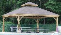 20' x 20' Custom Pavilion with Classic Roof

