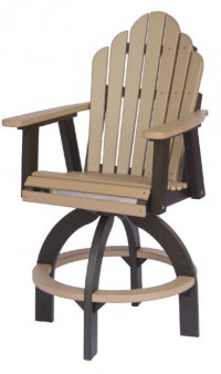 Cozi-Back Swivel Bar Chair