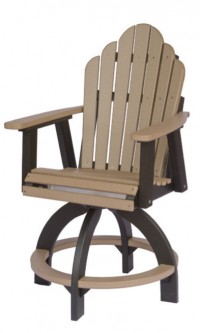 Cozi-Back Swivel Counter Chair