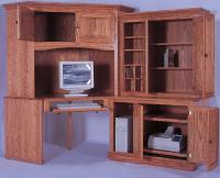 #84 4-Piece Corner Computer Center