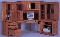 #80 6-Piece Deluxe Corner Computer Center