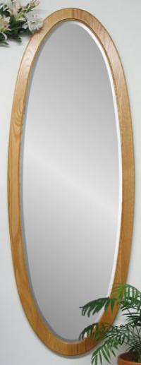 Antique Oval Mirror