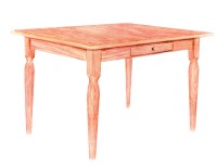 Harvest Solid Top Table with Drawer