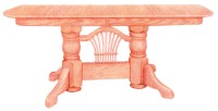 Square-Round Double-Pedestal