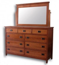 Country Mission Tall Dresser