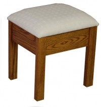 Country Mission Vanity Stool