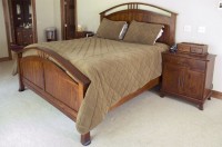 Crescent Panel Bed