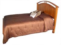 Crescent Panel Bed - Low Footboard
