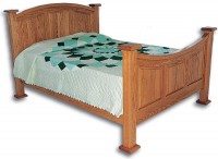 Traditional Arch Panel Bed
