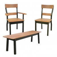 Bridgeport Chairs and Dockside Bench