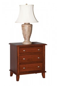 Soho Deluxe 3-Drawer Night Stand
