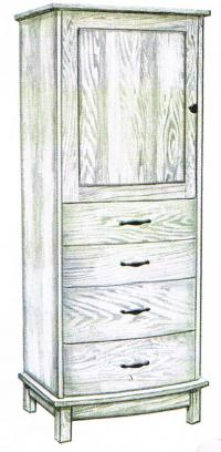 Arch Lingerie Chest