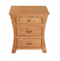 Roseberry 3 Drawer Nightstand