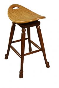 Swivel Saddle Stool