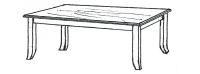 Old World Coffee Table
