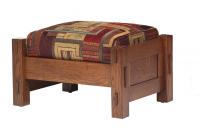 Morris Shaker Panel Ottoman