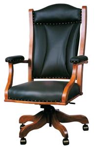 Office Desk Chair (Padded Arms)